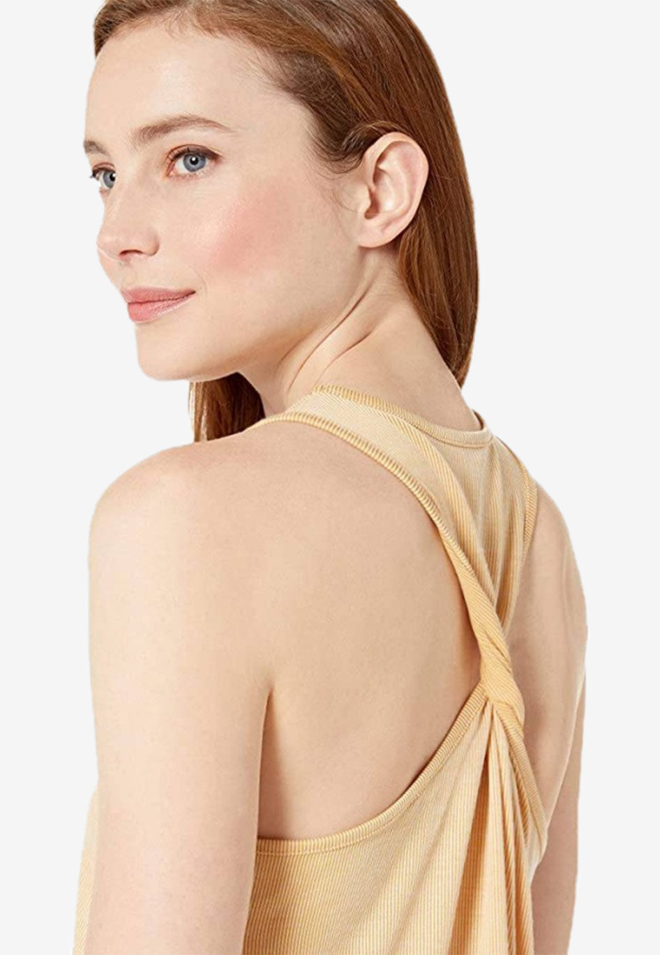 Asymmetric Twist Back Tank