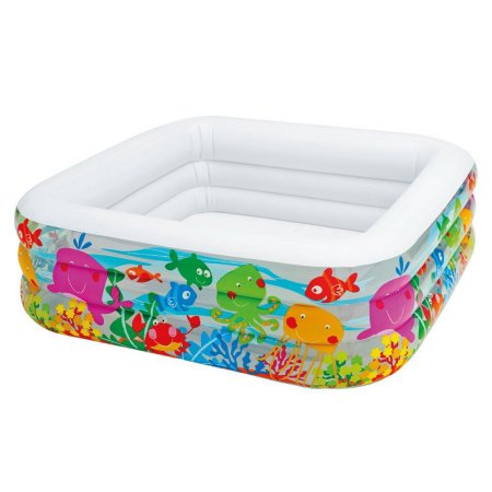 Intex Sea Aquarium Pool 62 1/2 x 62 1/2 x 19 1/2 Inches